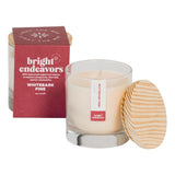 Bright Endeavors Glass Candle | Whitebark Pine