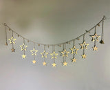 Metal Garland | Falling Stars