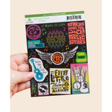 Sticker Sheet | Music Is Life