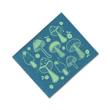 Boho Headband | Retro Mushrooms | Ocean