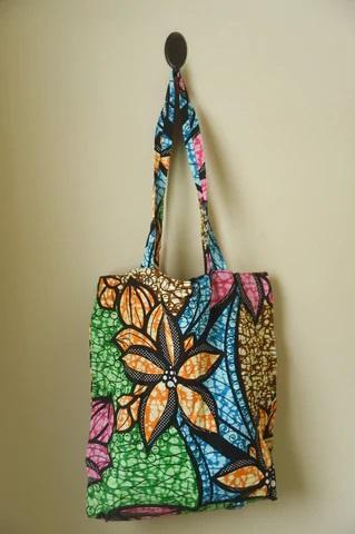Kitenge Reusable Shopping Bag
