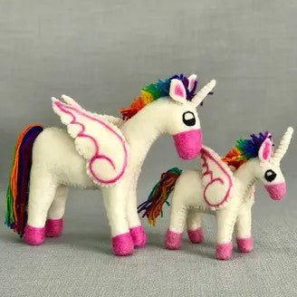 Felted Wool Unicorn | 2 Sizes