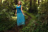 Upcycled Sari Wrap Skirt | Long