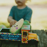 Knit Rattle | Friendly Sweetcorn