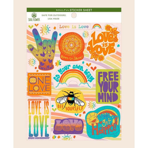 Sticker Sheet | Love Is Love