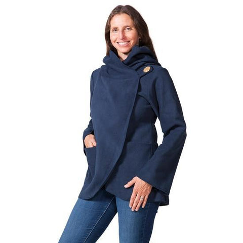 Fleecia Wrap Jacket | Blue | 5 Sizes