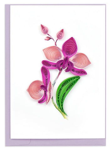 Quilling Card Gift Enclosure | Orchid