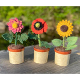 Felt Potted Flower | Poppy
