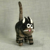 Felted Wool Cat | 5 Colors