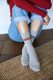 Socks That Save LGBTQ Lives | Grey with Stripes