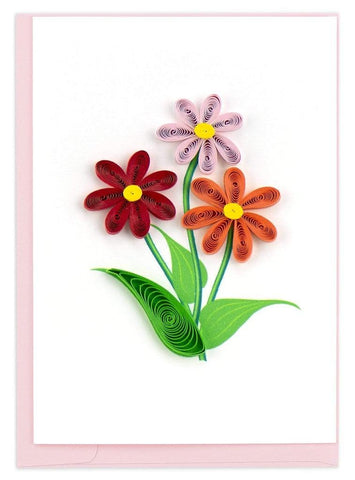 Quilling Card Gift Enclosure | Daisy