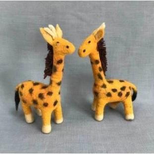 Felted Wool Giraffe | Small