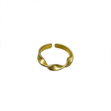 Triple Twist Ring | Gold
