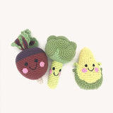 Knit Rattle | Friendly Sweetcorn