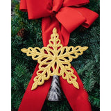 Haitian Metal Art | Tree Topper | Gold Blooming Star