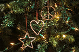 Bike Chain Ornament | Peace