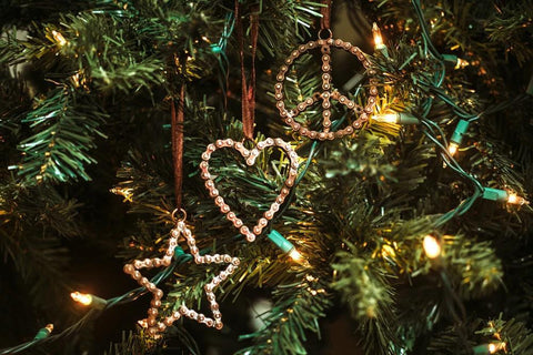 Bike Chain Ornament | Peace