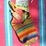 Hand Crocheted Nebaj Zipper Purse | Medium