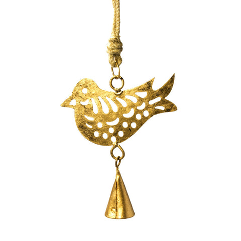 Metal Chime/Ornament | Mini Cutout Bird