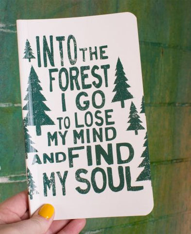 Recycled Notebook | Nature | Into The Forest
