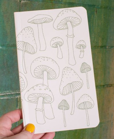 Recycled Nature Notebook | Mushrooms