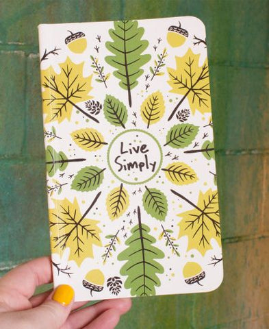 Recycled Notebook | Nature | Live Simply