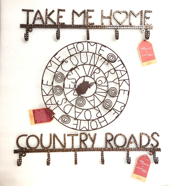 Bike Chain Hook Take Me Home River Fair Trade