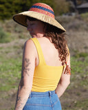 Square Neck Crop Top | 11 colors