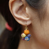 Kantha Drop Earrings