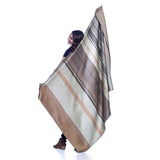 Alpaca Throw | Vintage Pearl