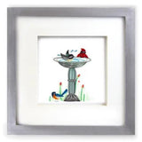 Shadow Box Frame for Quilling Cards | Brushed Silver
