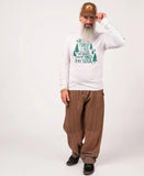 Unisex Patchwork Pants | Brown | 5 sizes