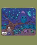 Recycled Notebook | Funky Scenes | Owl & Moon