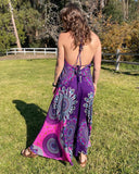 Leaf Mandala Halter Dress | 3 Colors
