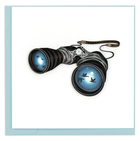 Bird Watching Quilling Card