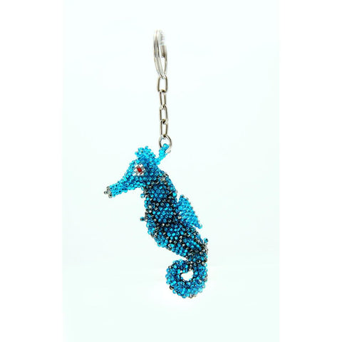 Beaded Keychain | Seahorse
