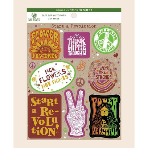 Sticker Sheet | Start A Revolution