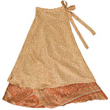 Upcycled Sari Wrap Skirt | Long