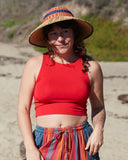 High Neck Crop Top | 11 colors