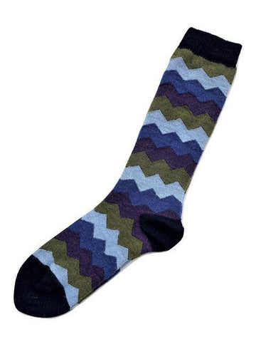 Alpaca Socks | Mountain Stripe | 4 Colors