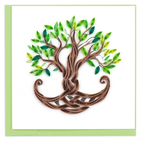 Tree of Life Quilling Card