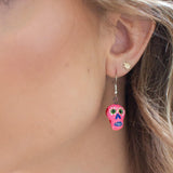 Ceramic Skeleton Earrings