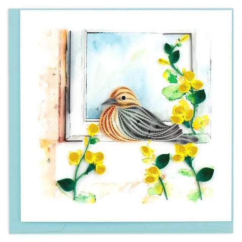 Mourning Dove Quilling Card