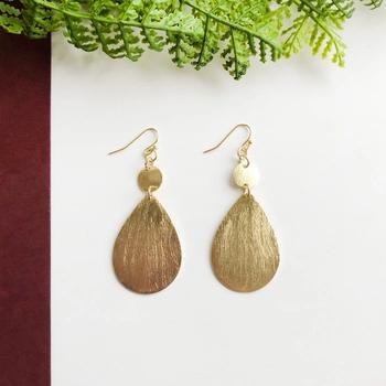 Twilight Teardrop Earrings | Gold