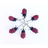 Beaded Keychain | Ladybug