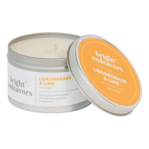 Bright Endeavors Retreat Tin | Lemongrass & Lime