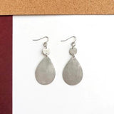 Twilight Teardrop Earrings | Silver