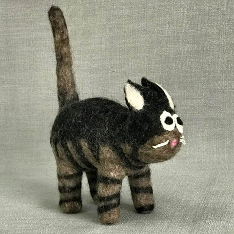 Felted Wool Cat | 5 Colors