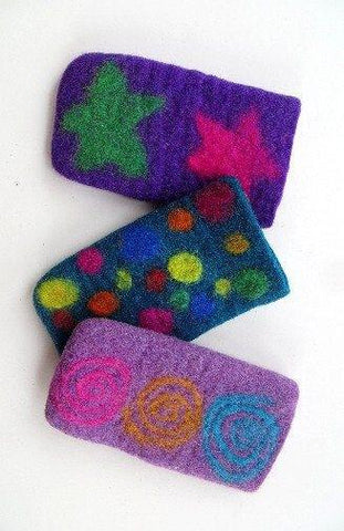 Felted Wool Eyeglass Case | Large