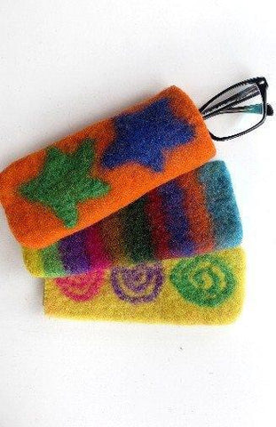 Felted Wool Eyeglass Case | Small